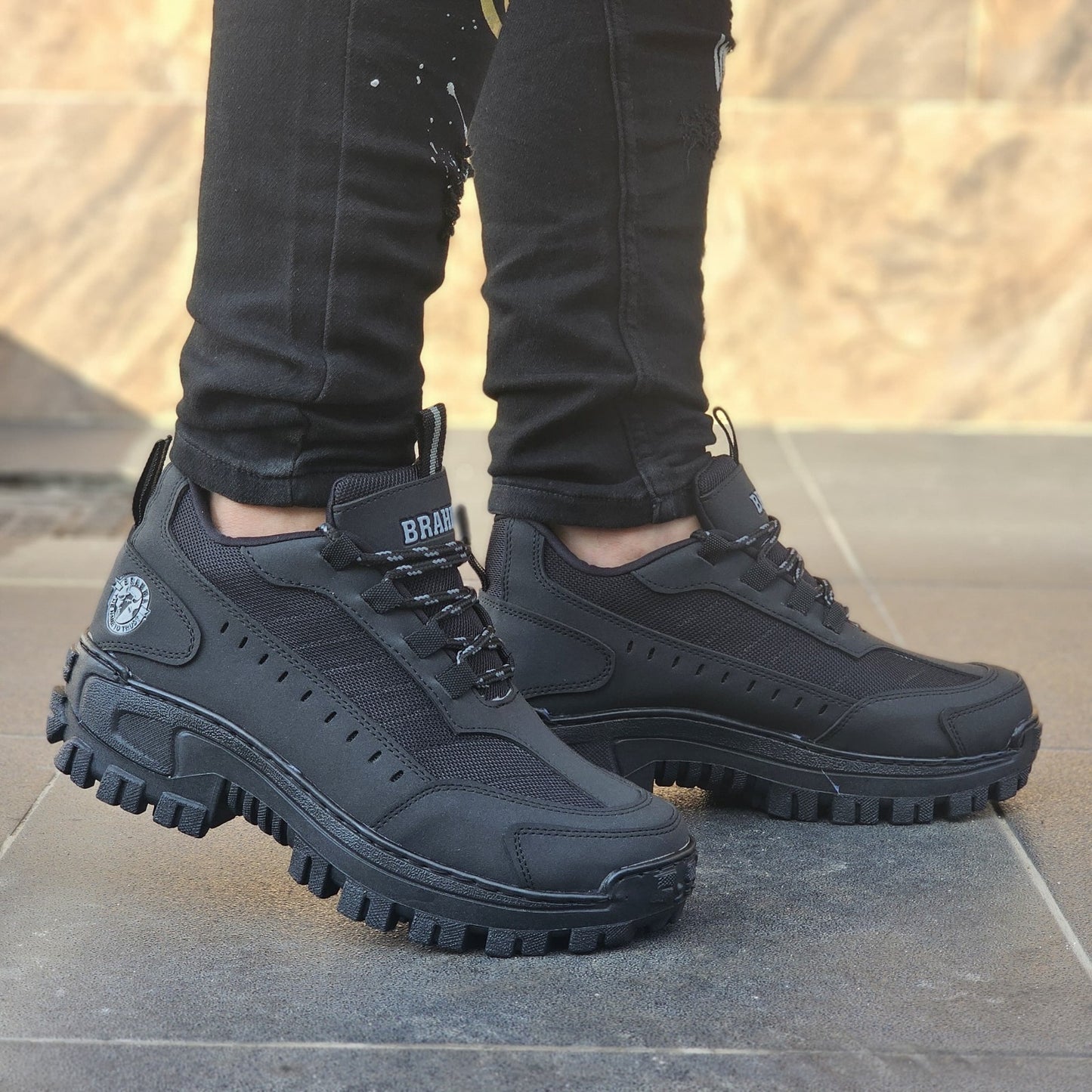 Botas Brahma Caballero 100% Cosido +¡3 PARES DE MEDIAS GRATIS!