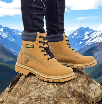 Botas Brahma Caballero 100% Cosidas + ¡3 Pares de Medias Gratis!