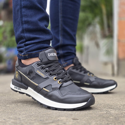 TENIS DIESEL DE CABALLERO +3 Pares de Medias ¡GRATIS!